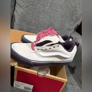 Vans Knu Skool Pop Outsole Purple Sole White VN0009QCPRP Mens 9.5 Womens 11 New